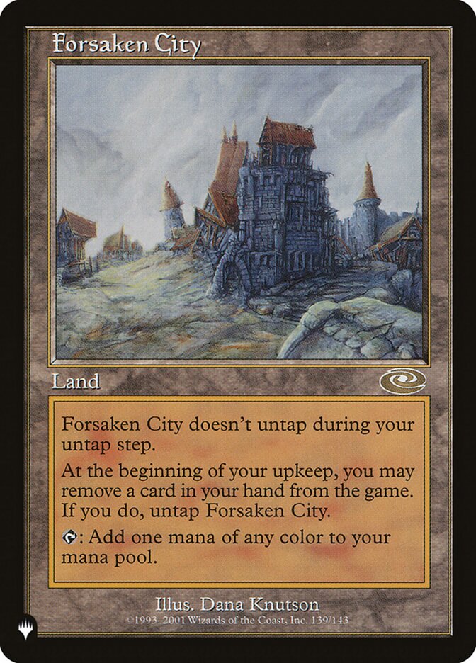 Forsaken City [The List] | Boutique FDB TCG