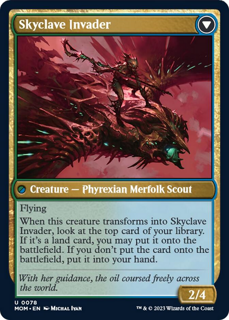 Skyclave Aerialist // Skyclave Invader [March of the Machine] | Boutique FDB TCG