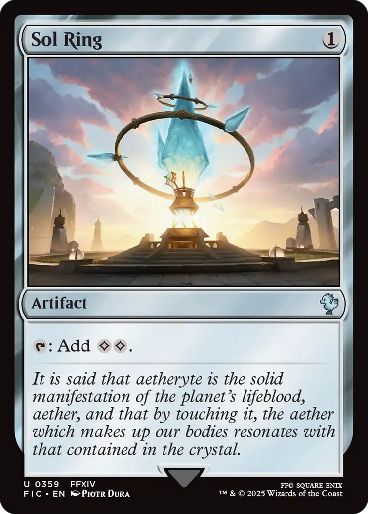 Sol Ring [FINAL FANTASY Commander] | Boutique FDB TCG