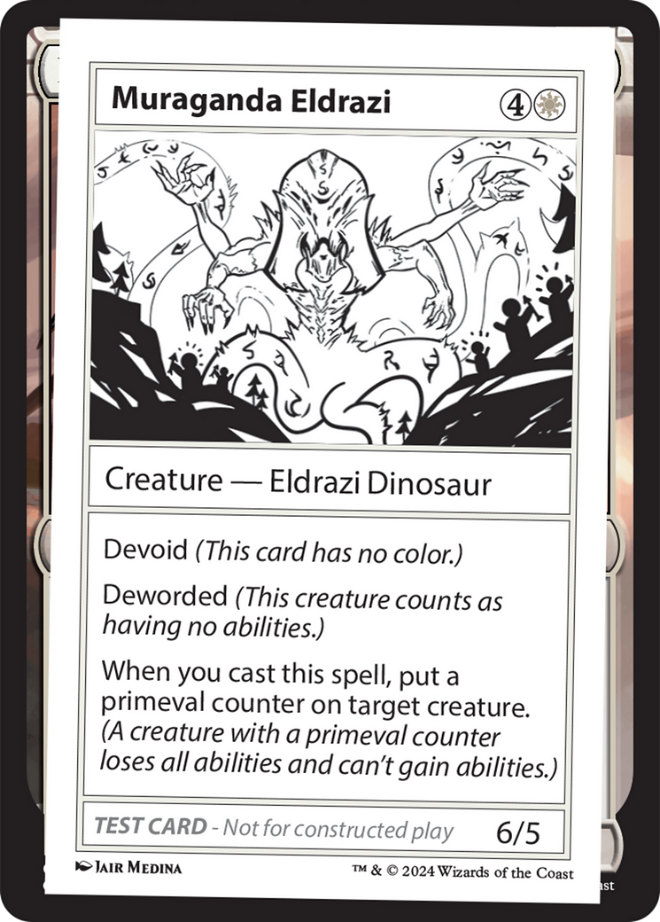 Muraganda Eldrazi [Mystery Booster 2 Playtest Cards] | Boutique FDB TCG