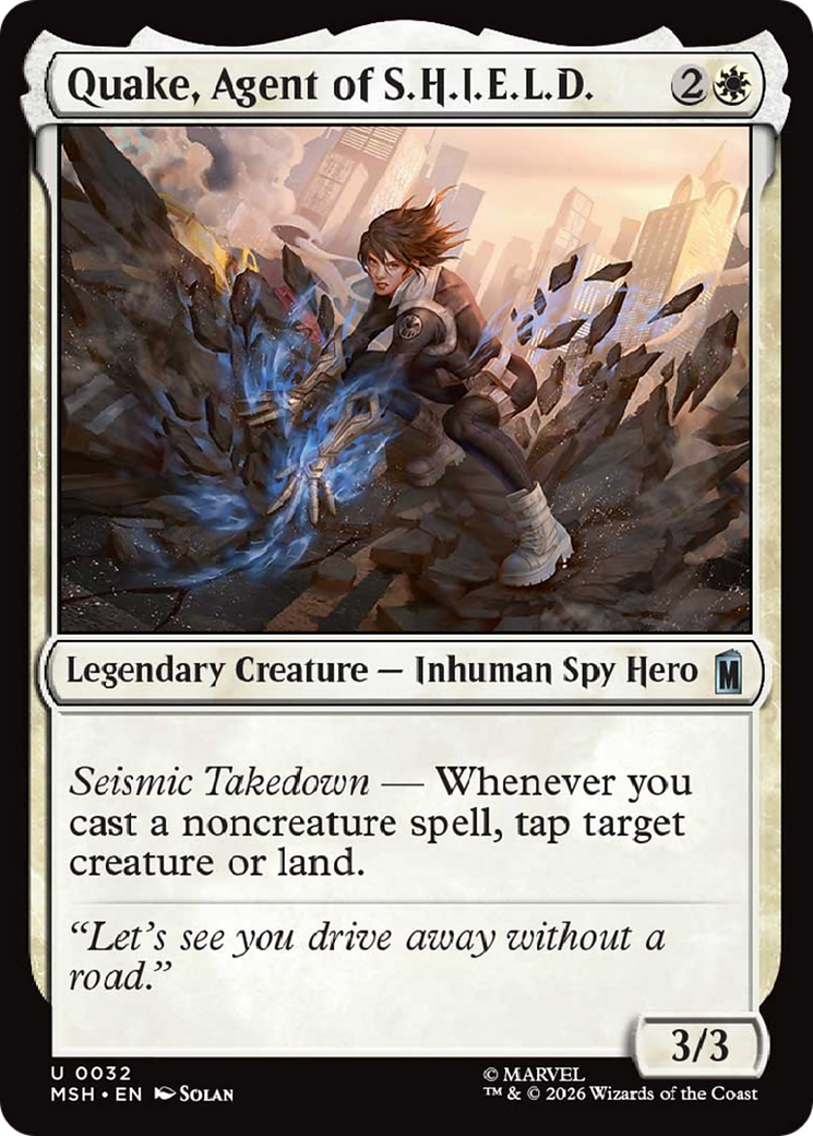 Quake, Agent of S.H.I.E.L.D. [Marvel Super Heroes] | Boutique FDB TCG