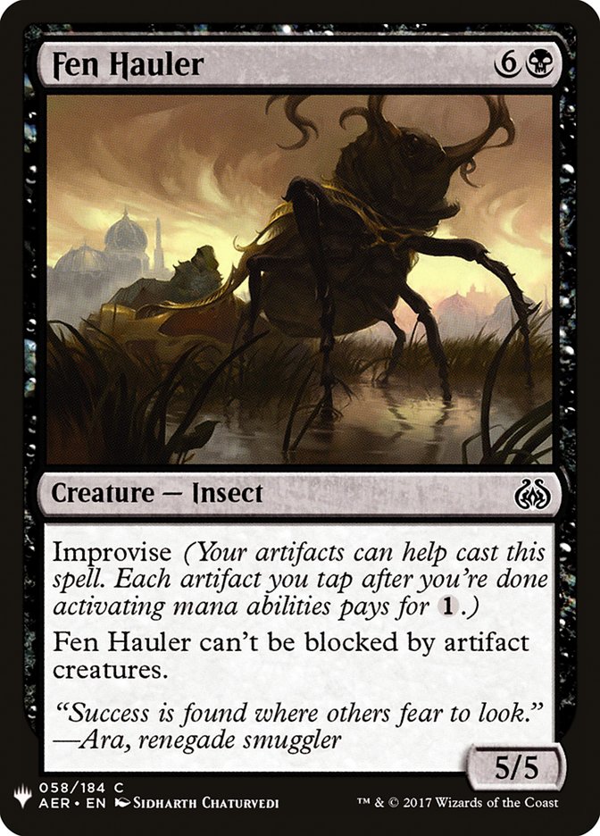 Fen Hauler [Mystery Booster] | Boutique FDB TCG