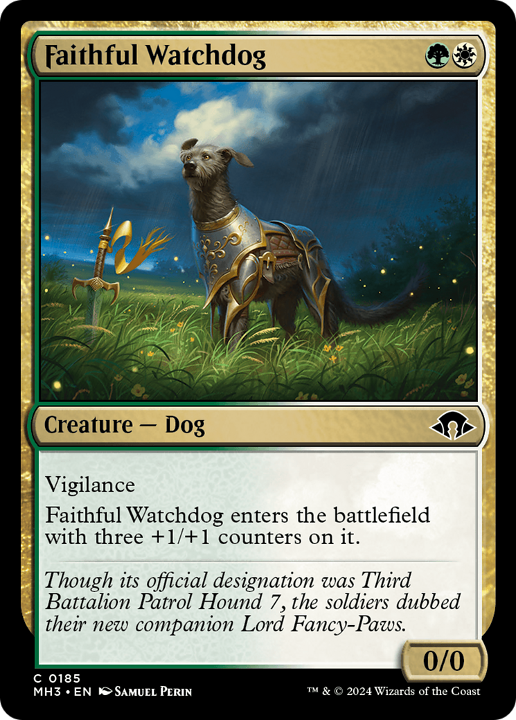 Faithful Watchdog [Modern Horizons 3] | Boutique FDB TCG