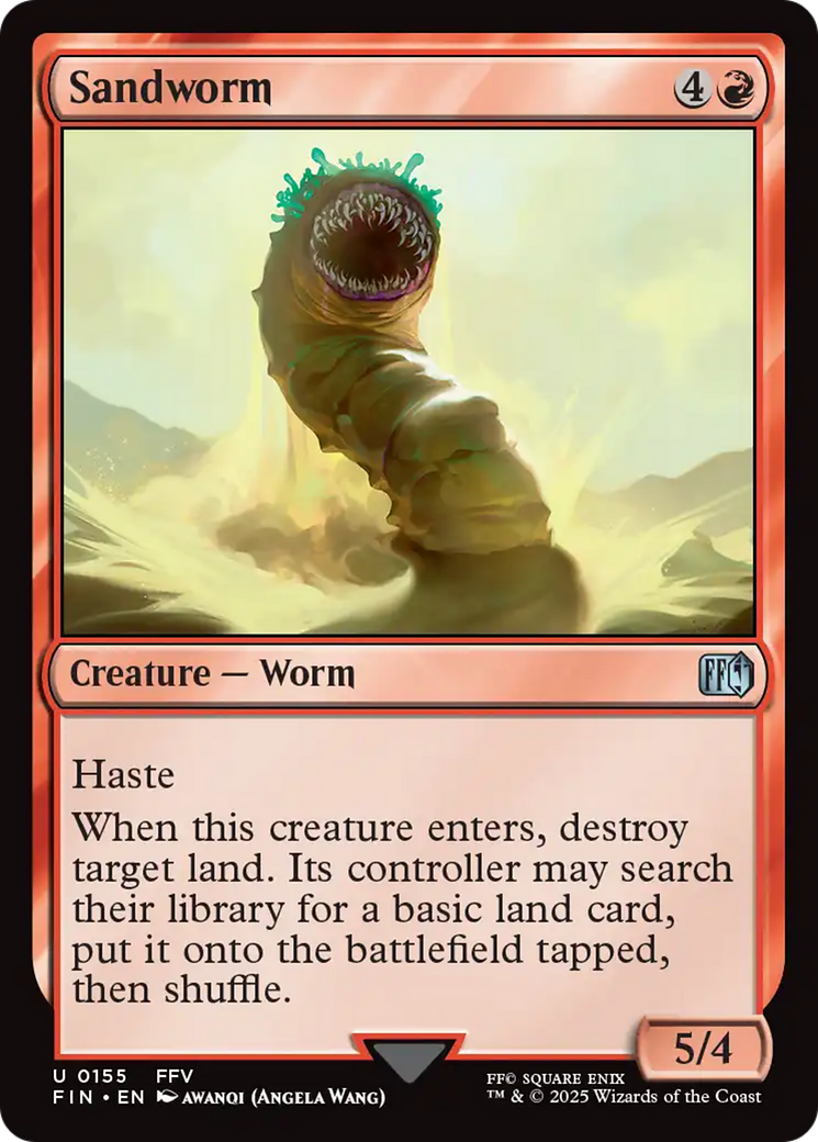 Sandworm [FINAL FANTASY] | Boutique FDB TCG