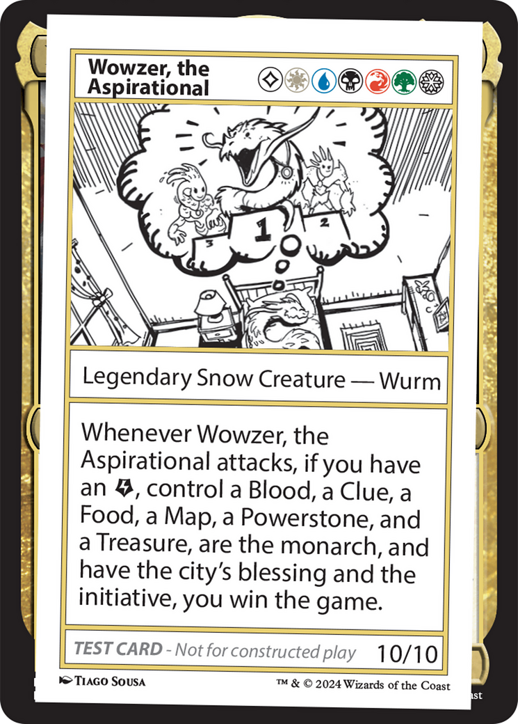 Wowzer, the Aspirational [Mystery Booster 2 Playtest Cards] | Boutique FDB TCG