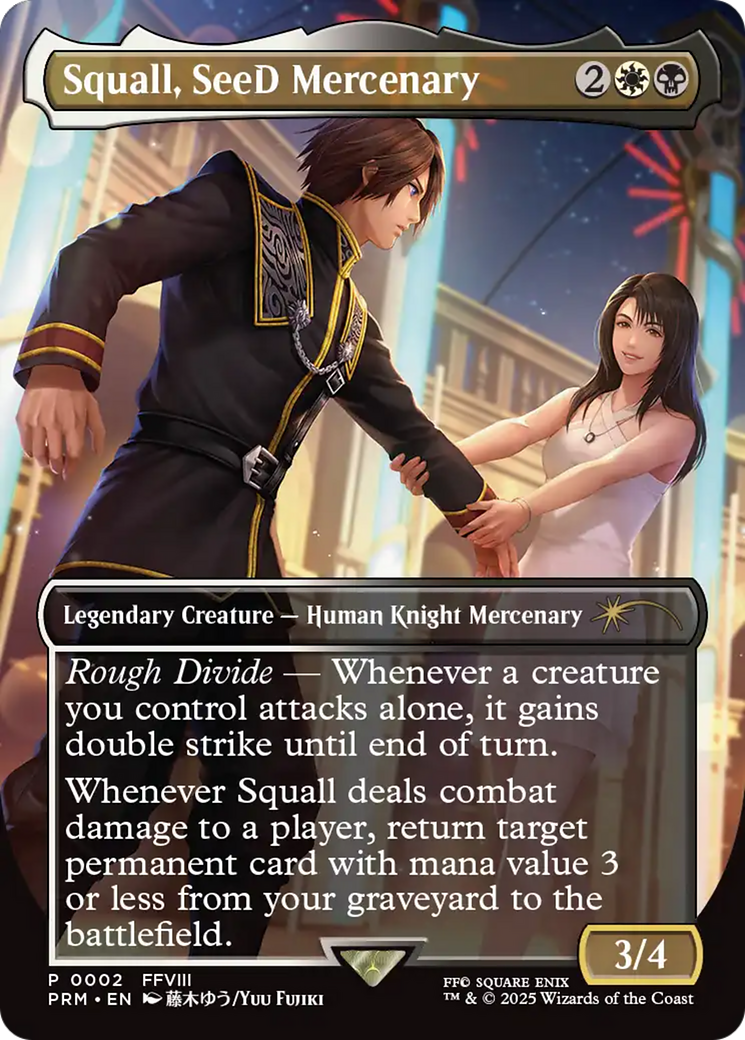 Squall, SeeD Mercenary [Standard Showdown Promos] | Boutique FDB TCG