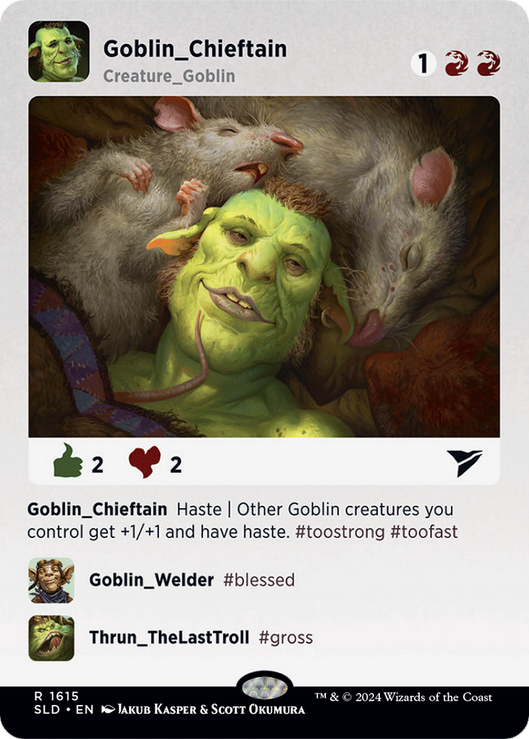 Goblin Chieftain [Secret Lair Drop Series] | Boutique FDB TCG