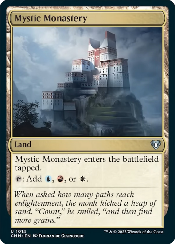 Mystic Monastery [Commander Masters] | Boutique FDB TCG