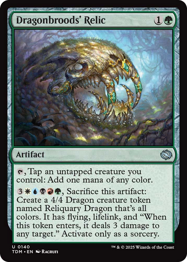 Dragonbroods' Relic [Tarkir: Dragonstorm] | Boutique FDB TCG