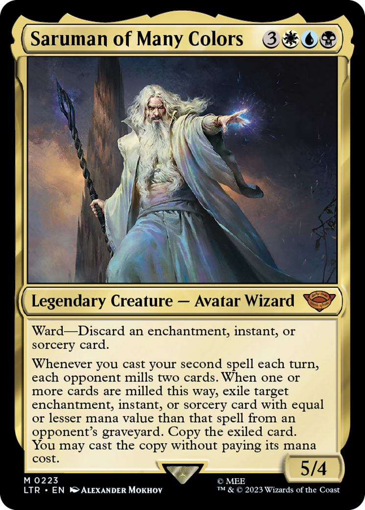 Saruman of Many Colors [The Lord of the Rings: Tales of Middle-Earth] | Boutique FDB TCG