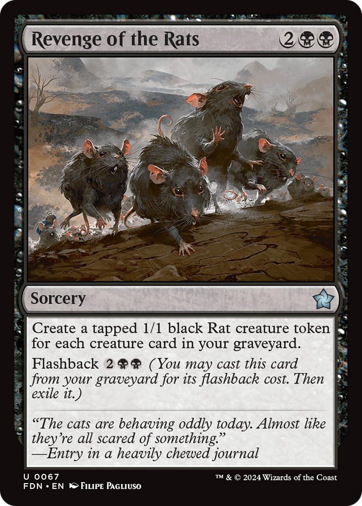 Revenge of the Rats [Foundations] | Boutique FDB TCG