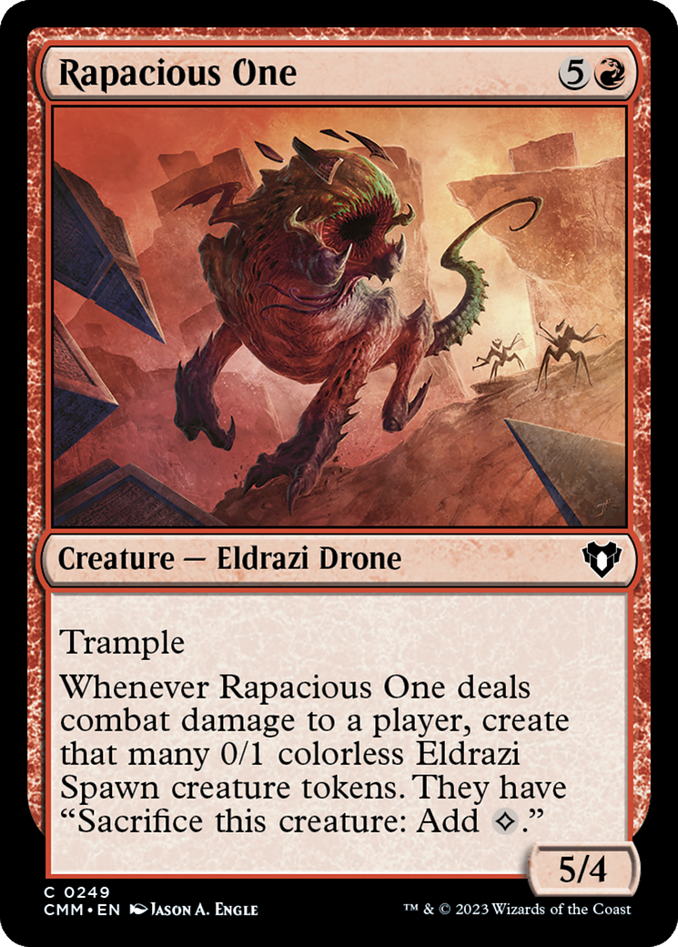 Rapacious One [Commander Masters] | Boutique FDB TCG