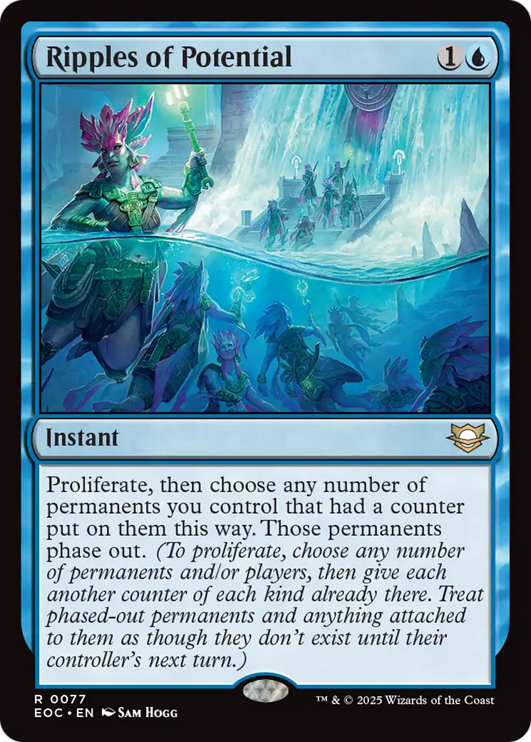 Ripples of Potential [Edge of Eternities Commander] | Boutique FDB TCG