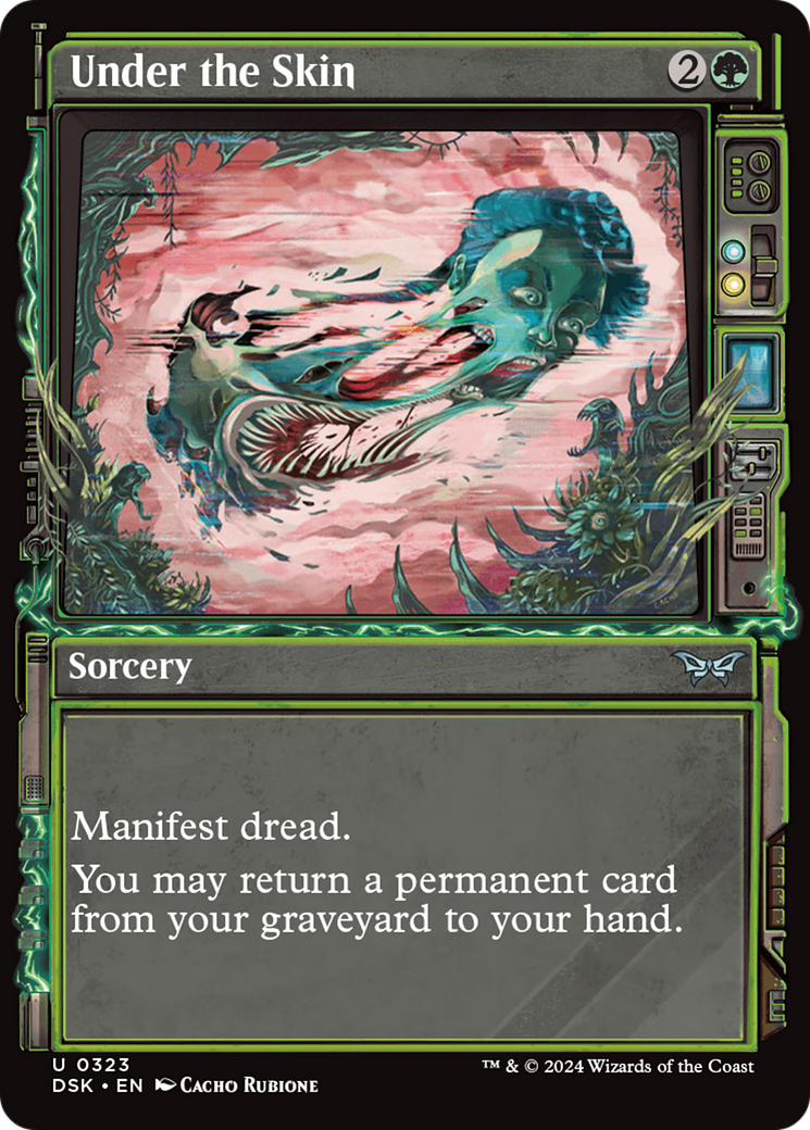 Under the Skin (Showcase) [Duskmourn: House of Horror] | Boutique FDB TCG