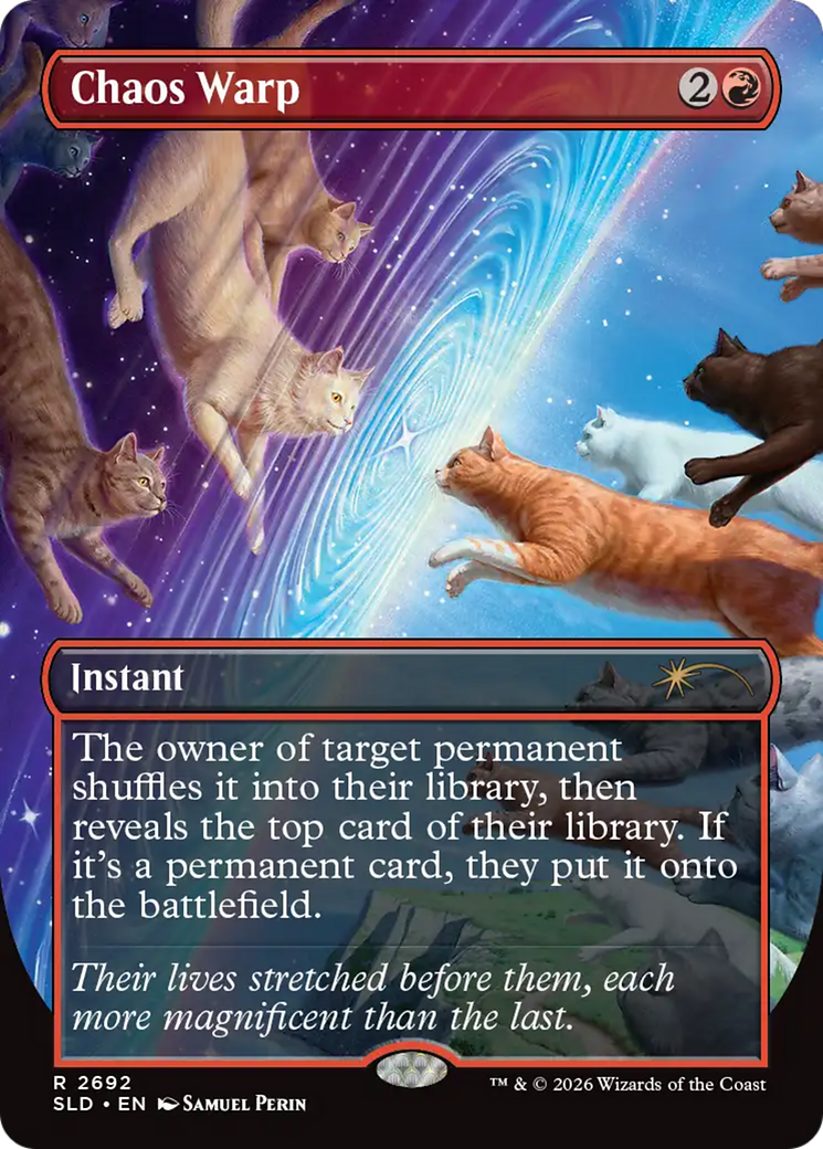 Chaos Warp [Secret Lair Drop Series] | Boutique FDB TCG