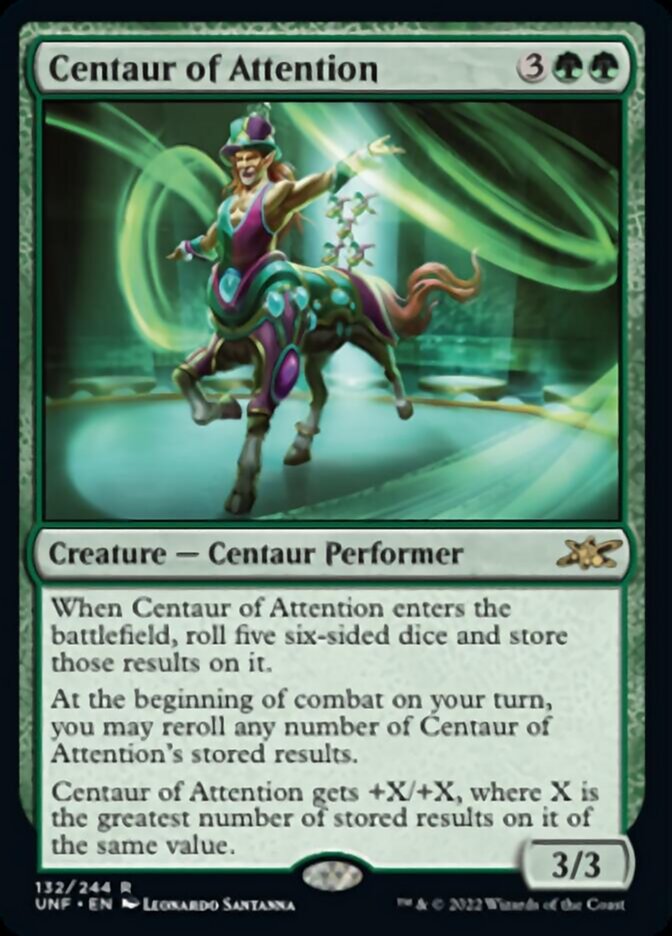 Centaur of Attention [Unfinity] | Boutique FDB TCG