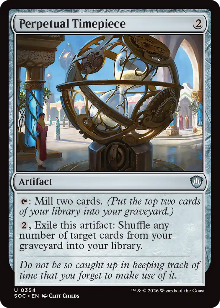 Perpetual Timepiece [Secrets of Strixhaven Commander] | Boutique FDB TCG