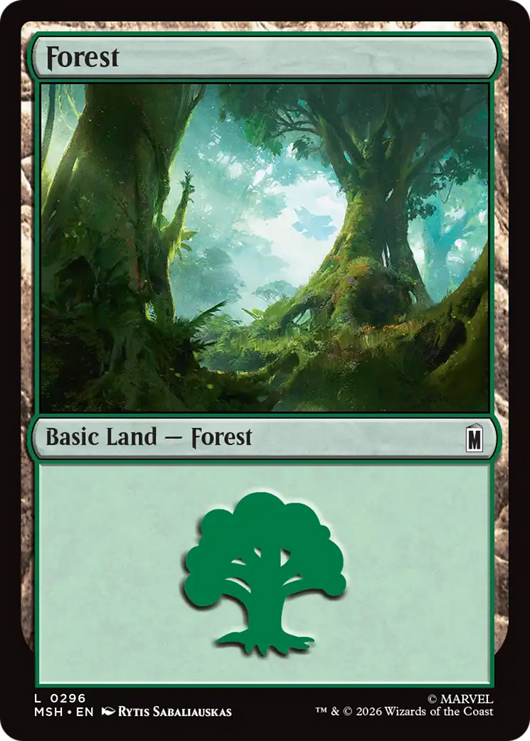 Forest (0296) [Marvel Super Heroes] | Boutique FDB TCG