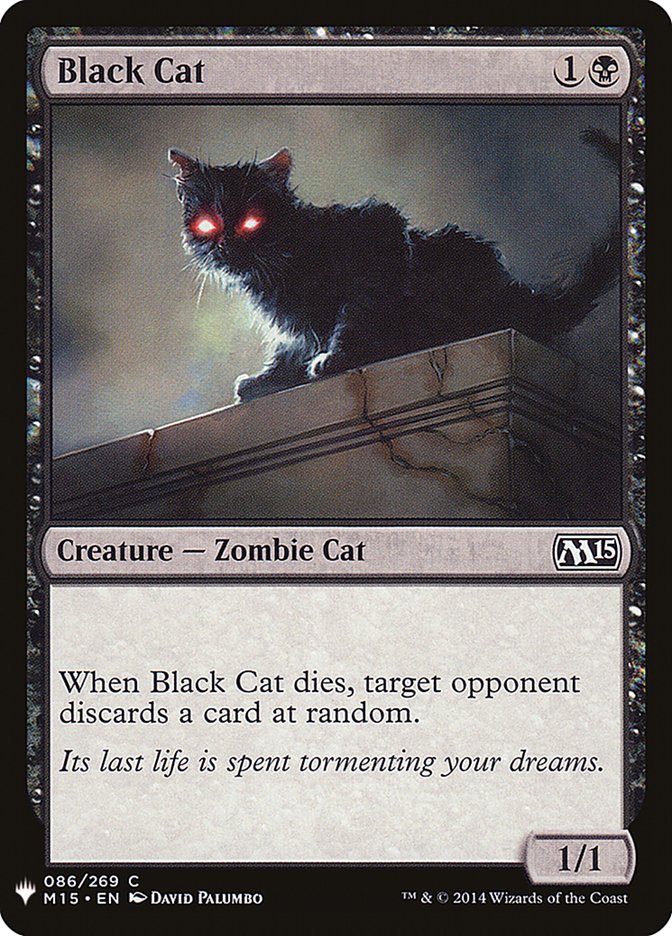 Black Cat [Mystery Booster] | Boutique FDB TCG