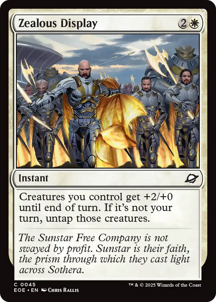 Zealous Display [Edge of Eternities] | Boutique FDB TCG