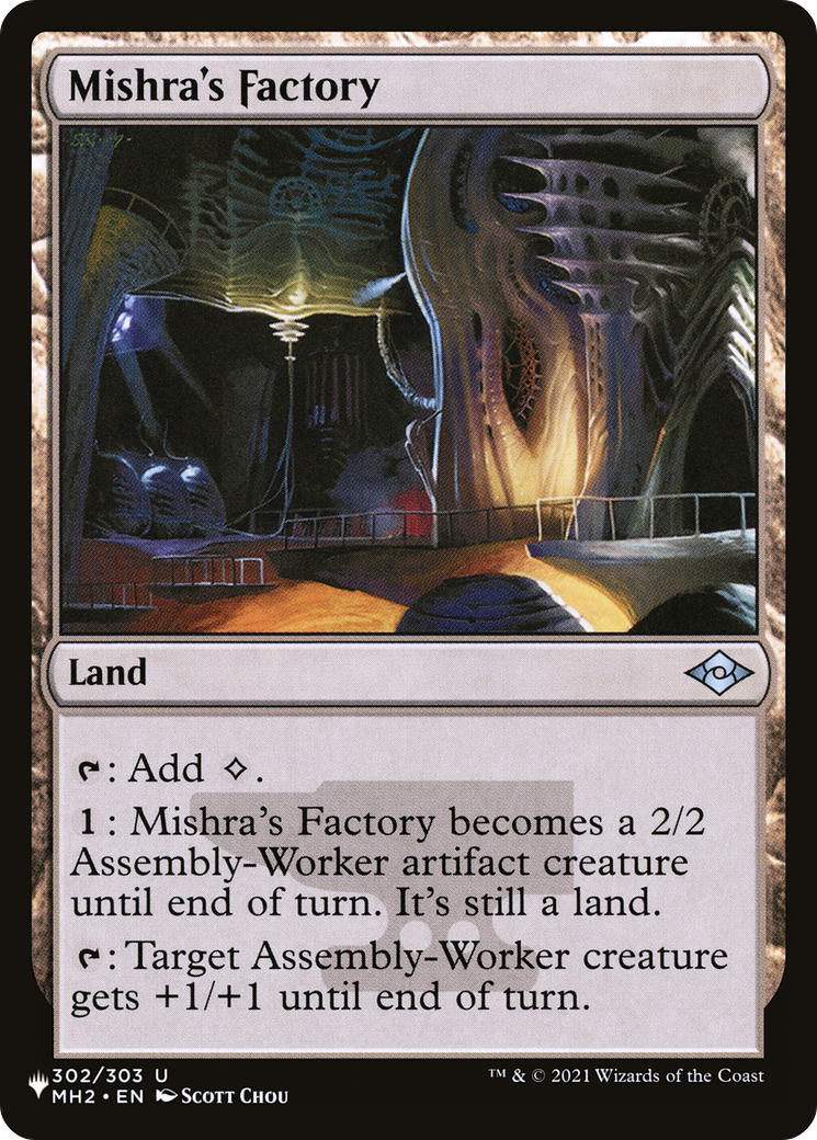 Mishra's Factory [The List] | Boutique FDB TCG