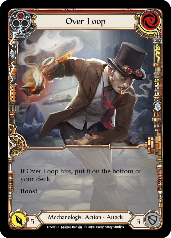 Over Loop (Red) [LGS013-P] (Promo)  1st Edition Normal | Boutique FDB TCG