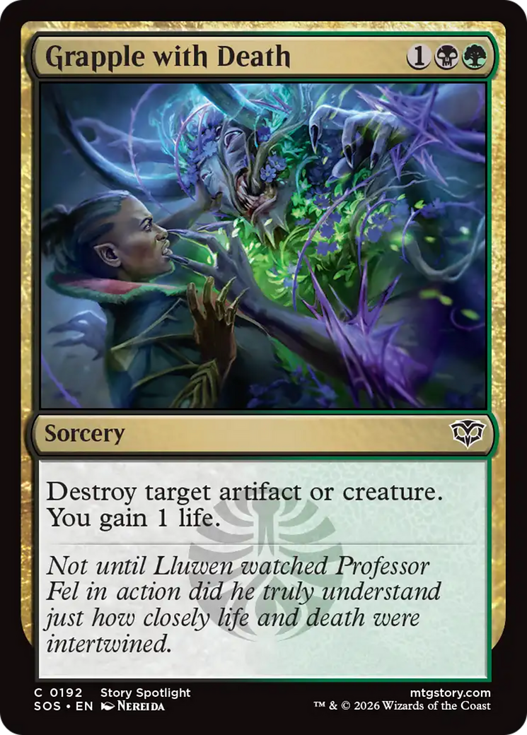 Grapple with Death [Secrets of Strixhaven] | Boutique FDB TCG