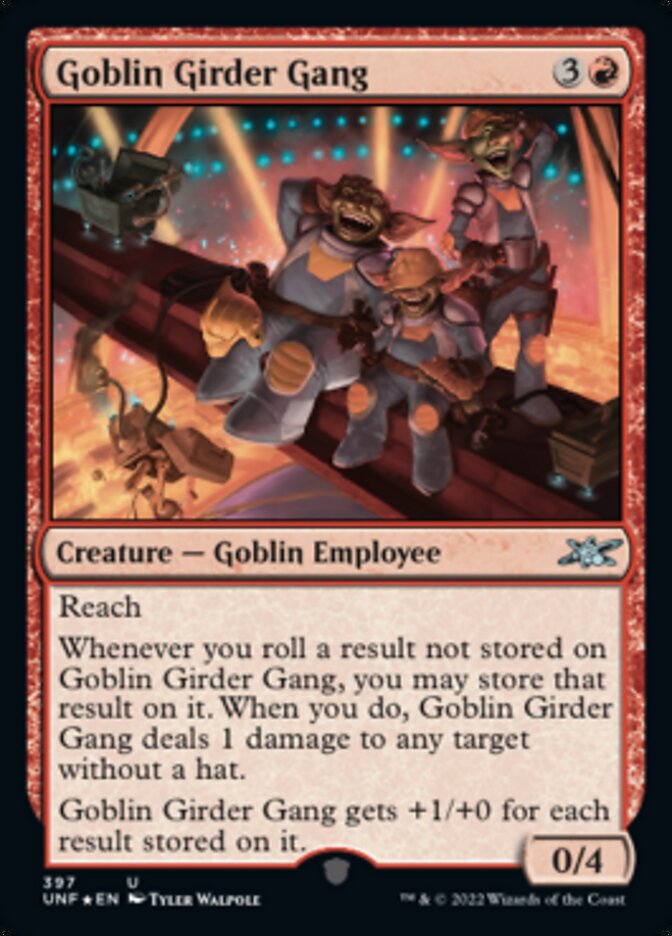 Goblin Girder Gang (Galaxy Foil) [Unfinity] | Boutique FDB TCG