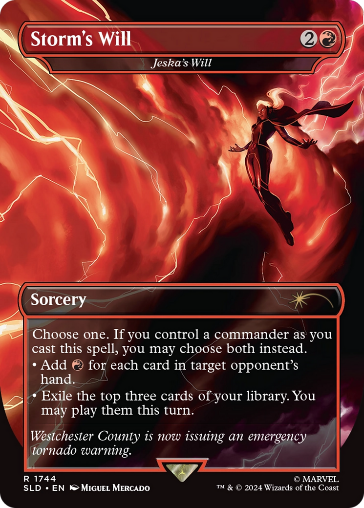 Storm's Will - Jeska's Will (Rainbow Foil) [Secret Lair Drop Series] | Boutique FDB TCG