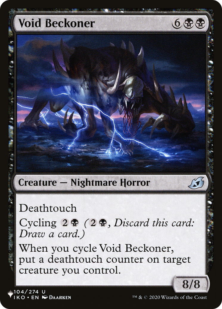 Void Beckoner [The List Reprints] | Boutique FDB TCG