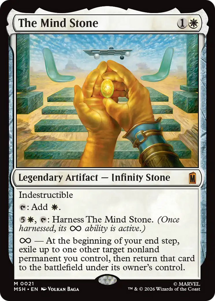 The Mind Stone [Marvel Super Heroes] | Boutique FDB TCG