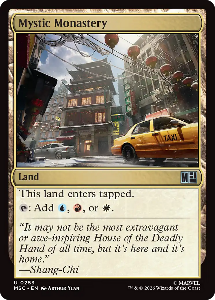 Mystic Monastery [Marvel Super Heroes Commander] | Boutique FDB TCG