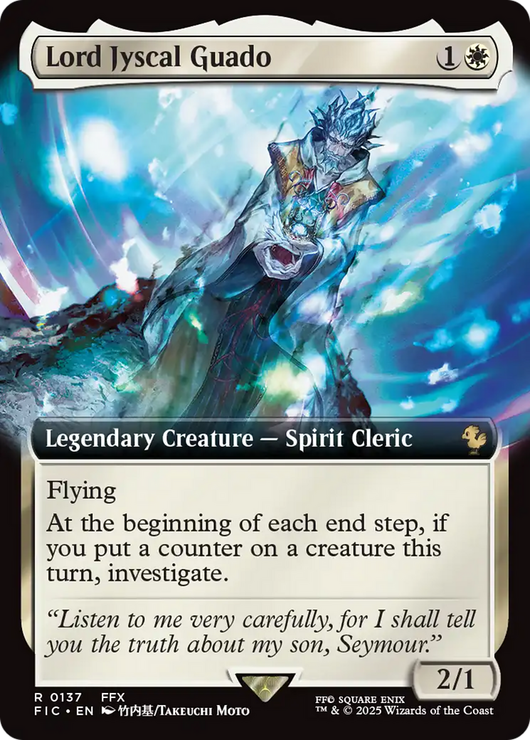 Lord Jyscal Guado (Extended Art) [FINAL FANTASY Commander] | Boutique FDB TCG