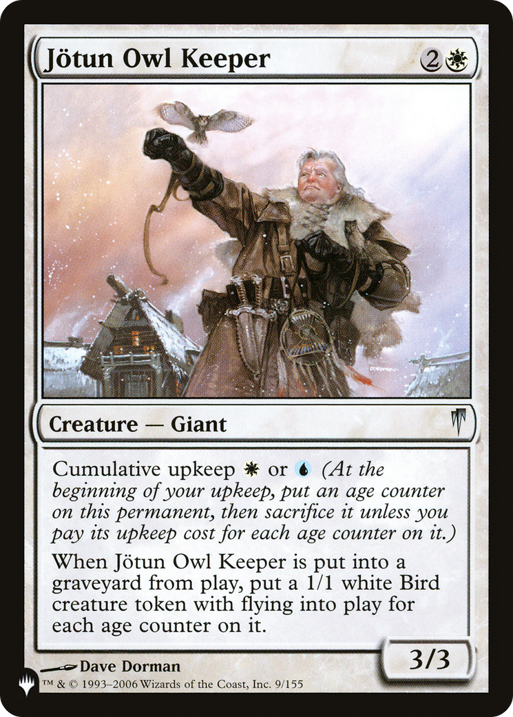 Jotun Owl Keeper [The List Reprints] | Boutique FDB TCG