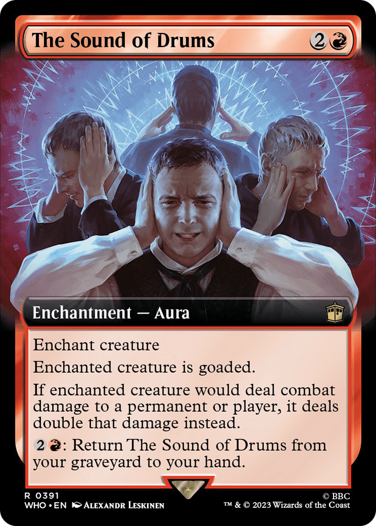 The Sound of Drums (Extended Art) [Doctor Who] | Boutique FDB TCG