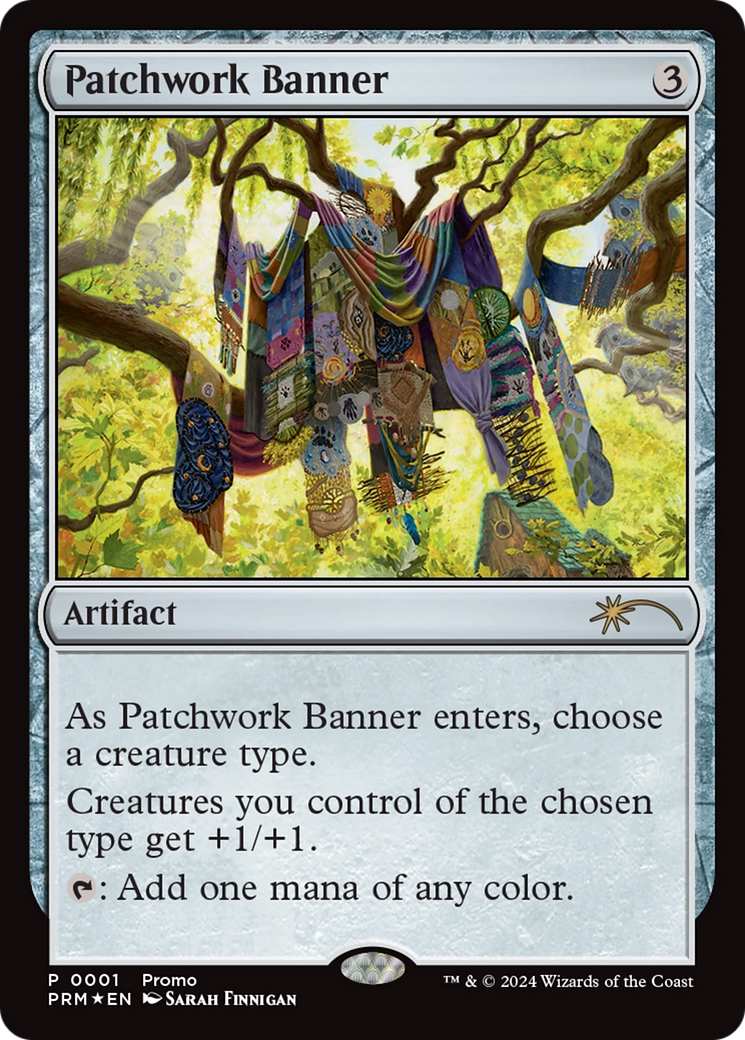 Patchwork Banner [Media Promos] | Boutique FDB TCG