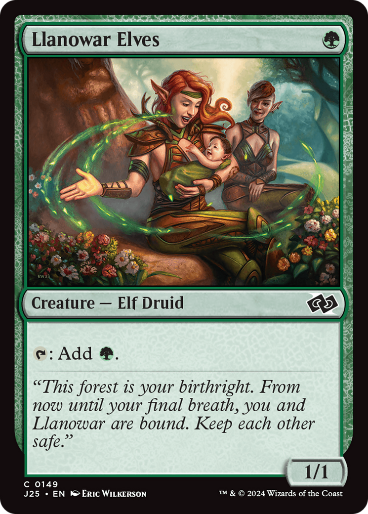 Llanowar Elves [Foundations Jumpstart] | Boutique FDB TCG