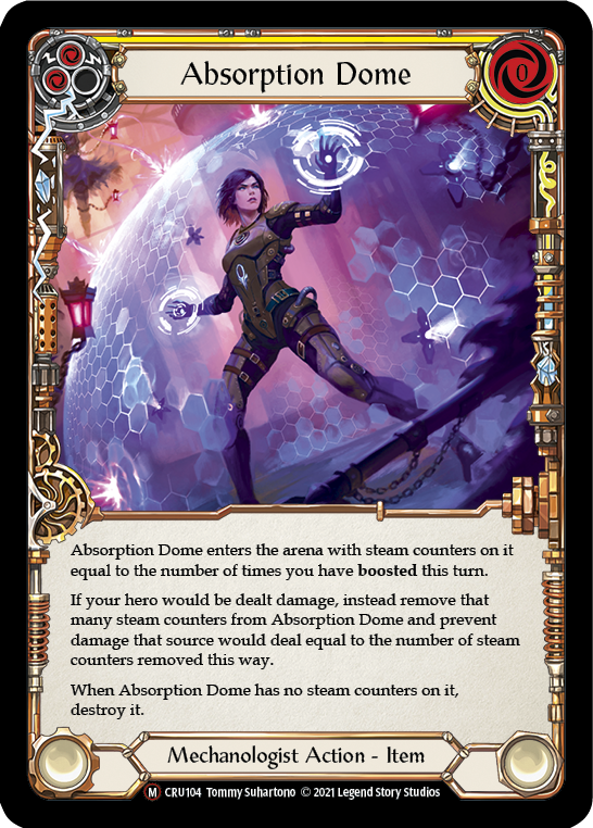 Absorption Dome [U-CRU104] (Crucible of War Unlimited)  Unlimited Normal | Boutique FDB TCG