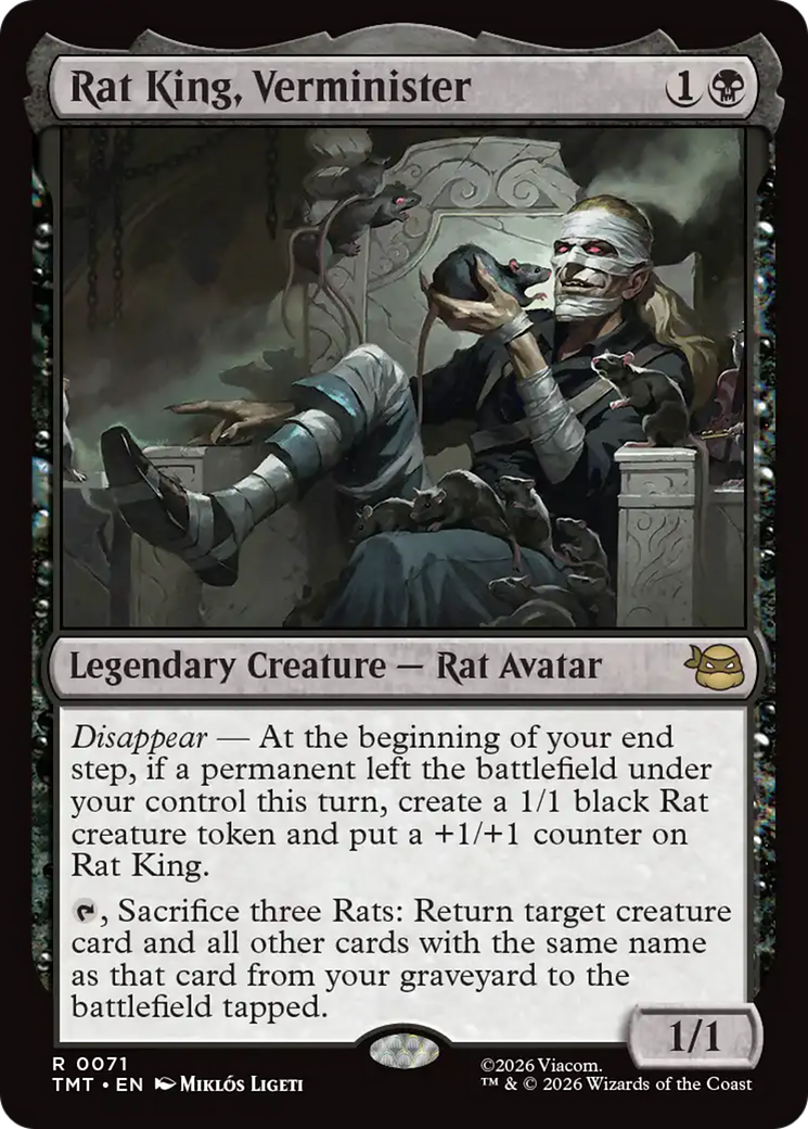 Rat King, Verminister [Teenage Mutant Ninja Turtles] | Boutique FDB TCG
