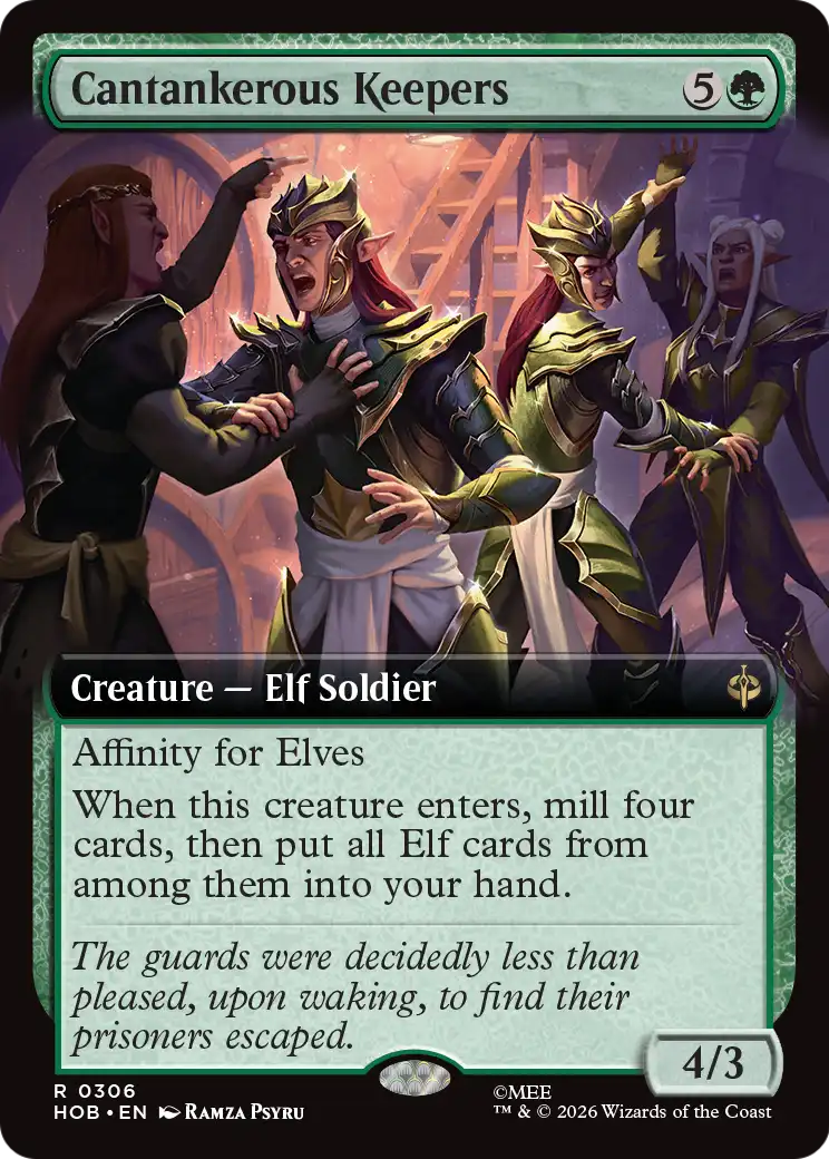 Cantankerous Keepers (Extended Art) [The Hobbit] | Boutique FDB TCG