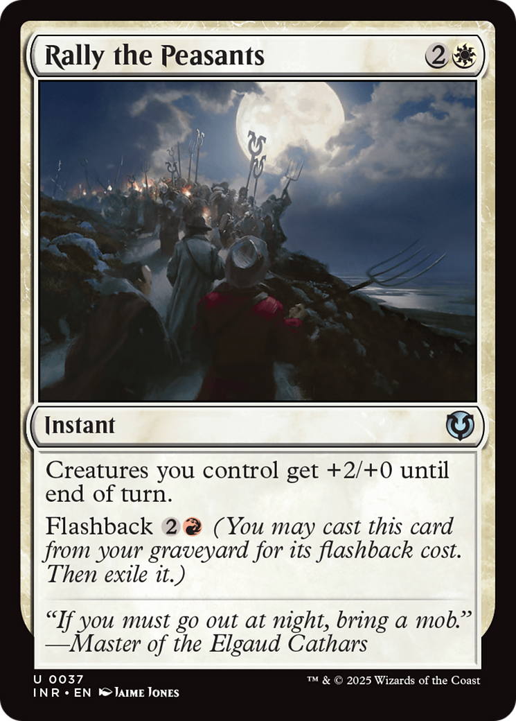 Rally the Peasants [Innistrad Remastered] | Boutique FDB TCG
