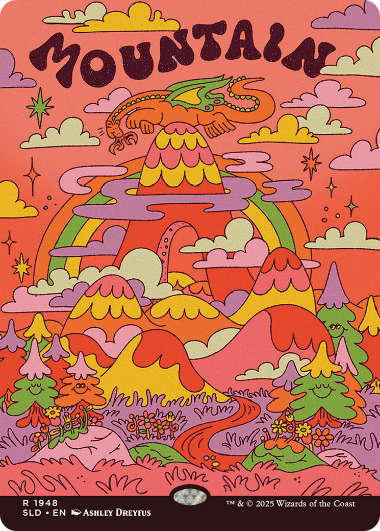 Mountain (1948) (Rainbow Foil) [Secret Lair Drop Series] | Boutique FDB TCG