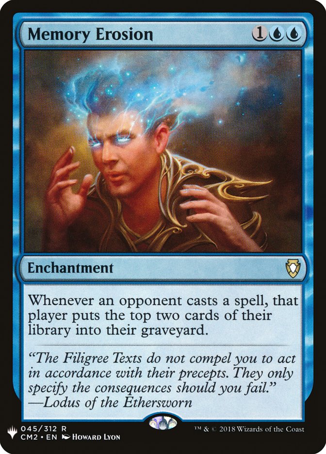 Memory Erosion [Mystery Booster] | Boutique FDB TCG