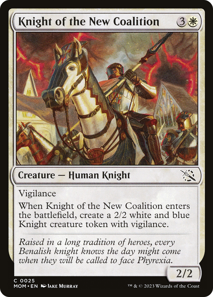 Knight of the New Coalition [March of the Machine] | Boutique FDB TCG