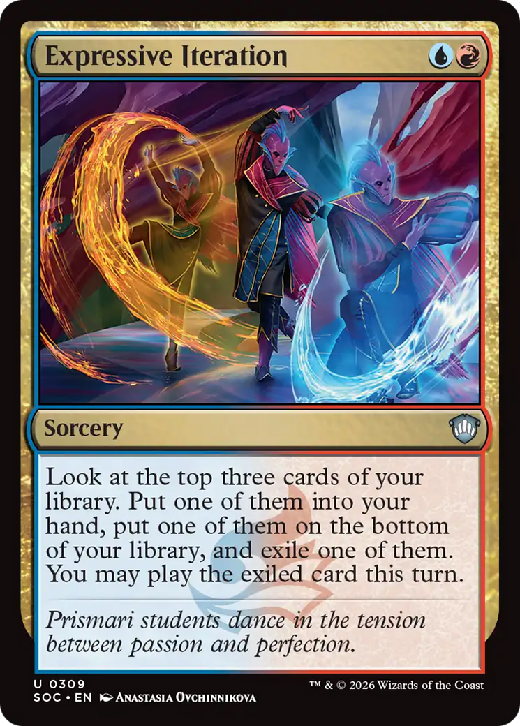 Expressive Iteration [Secrets of Strixhaven Commander] | Boutique FDB TCG