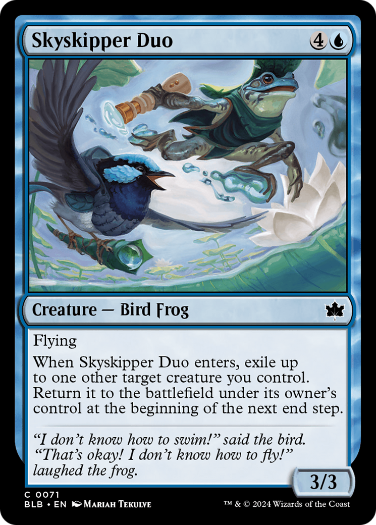 Skyskipper Duo [Bloomburrow] | Boutique FDB TCG