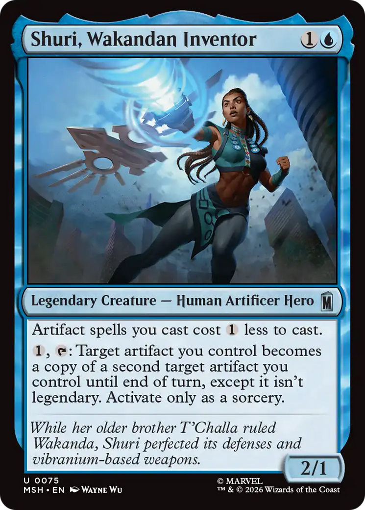 Shuri, Wakandan Inventor [Marvel Super Heroes] | Boutique FDB TCG