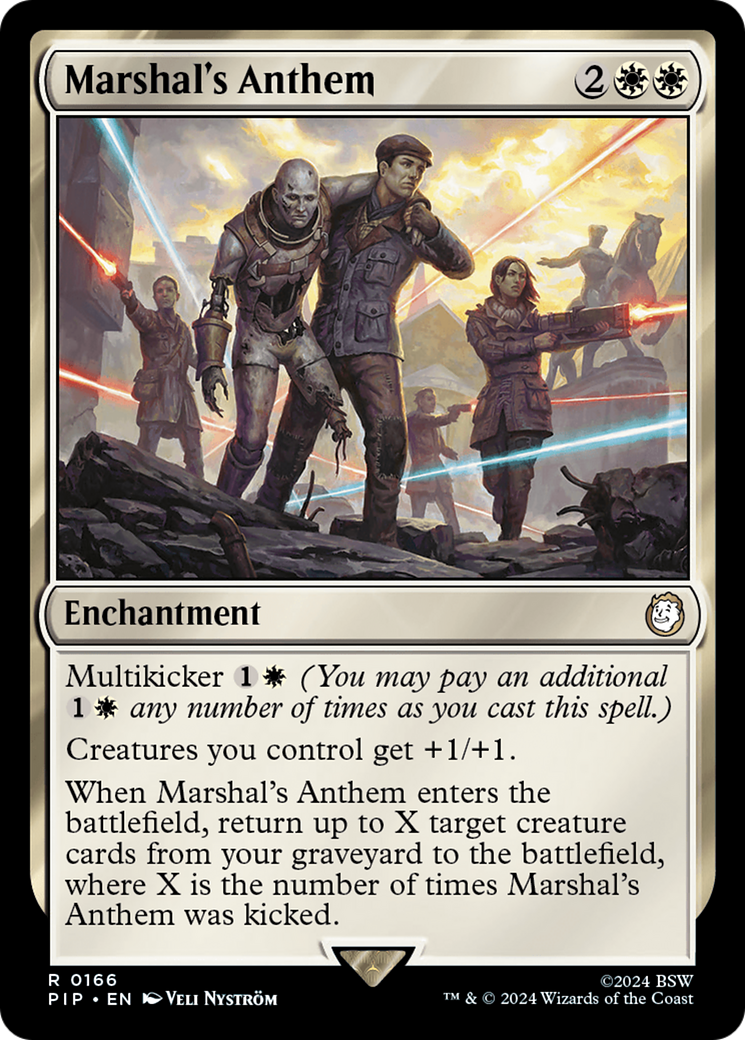 Marshal's Anthem [Fallout] | Boutique FDB TCG