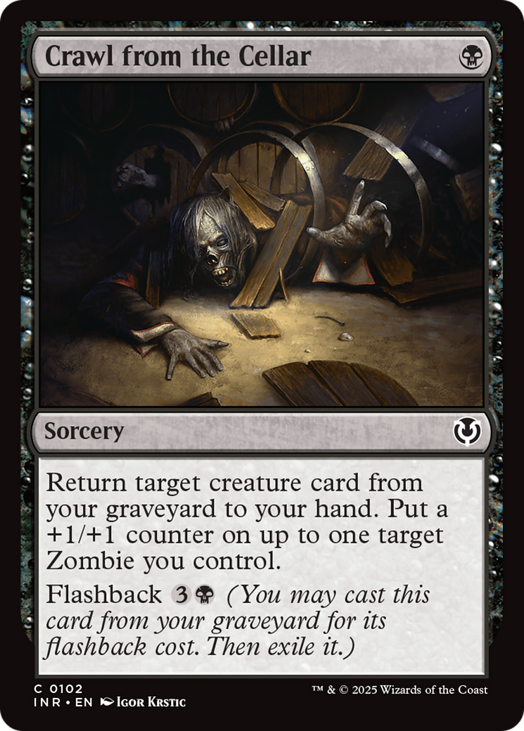 Crawl from the Cellar [Innistrad Remastered] | Boutique FDB TCG