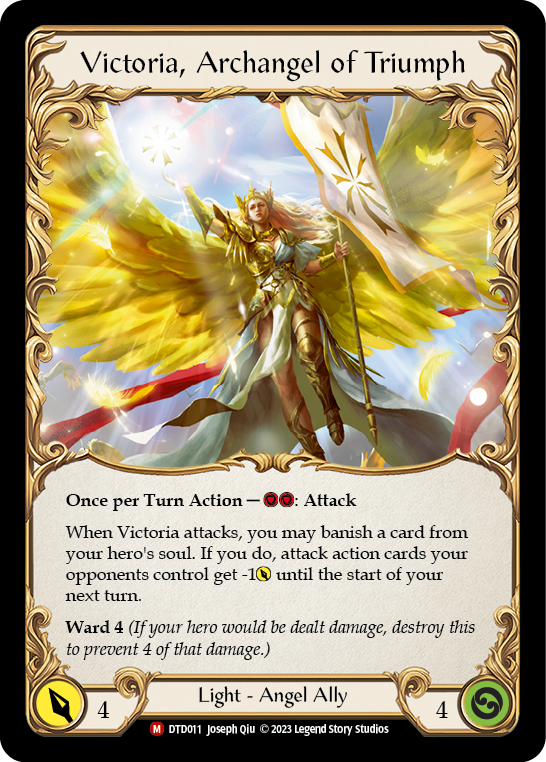 Figment of Triumph // Victoria, Archangel of Triumph [DTD011 //] (Dusk Till Dawn) | Boutique FDB TCG